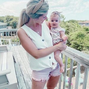 Pistola Pink Denim Short